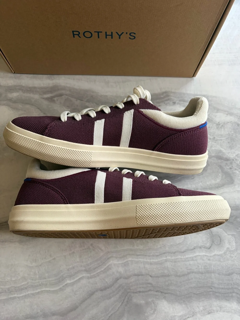 ROTHY’S The Women’s RS02 Sneaker – Burgundy Blitz